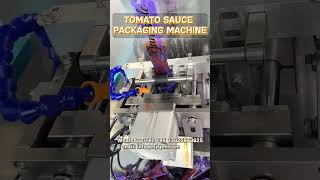 Tomato sauce packaging machine#packagingmachine #tomatosauce #chilisauce #sauce