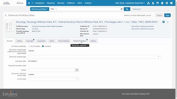 Alma February 2019 Release: Related Portfolios