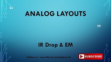 IR Drop & EM - English Version