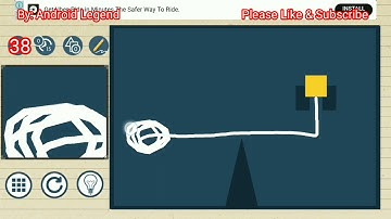 Brain on Line & Physics Level 38 All 3 stars Android Solution