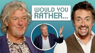 "THAT'S A CRUEL QUESTION!"😂Richard Hammond & James May Roast Clarkson | Grand Tour Would You Rather