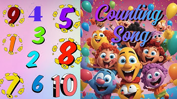 Number song 1-10 || Learn Counting#kidslearning#kidssong#viralvideo#numbers