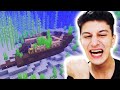 BATIK GEMİDE HAZİNE BULDUM 😱 Minecraft 45