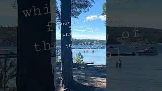 Tourist island Tromøya which is not far from the city of Arendal