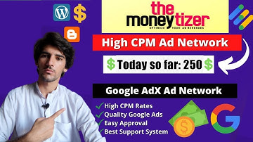 High CPM Google AdSense Alternative ad Network In 2022 Live Earning Proof (High CPM) TheMoneyTizer