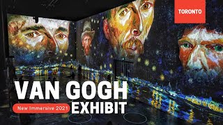 Immersive VAN GOGH Exhibit, Toronto, Ontario, Canada - July 30, 2021