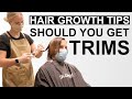 Should You Get Trims While Growing Out Your Hair | Hair Growth Tips | Men's Hair