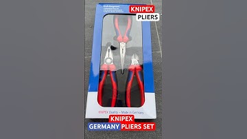KNIPEX pliers set GERMANY        #knipextools  #knipex