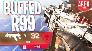 They BUFFED the R99 and Made it a Care Package Weapon! - Apex Legends R99