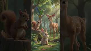 crow and rabbit story #trending #aistory #latest #viral #virulshorts