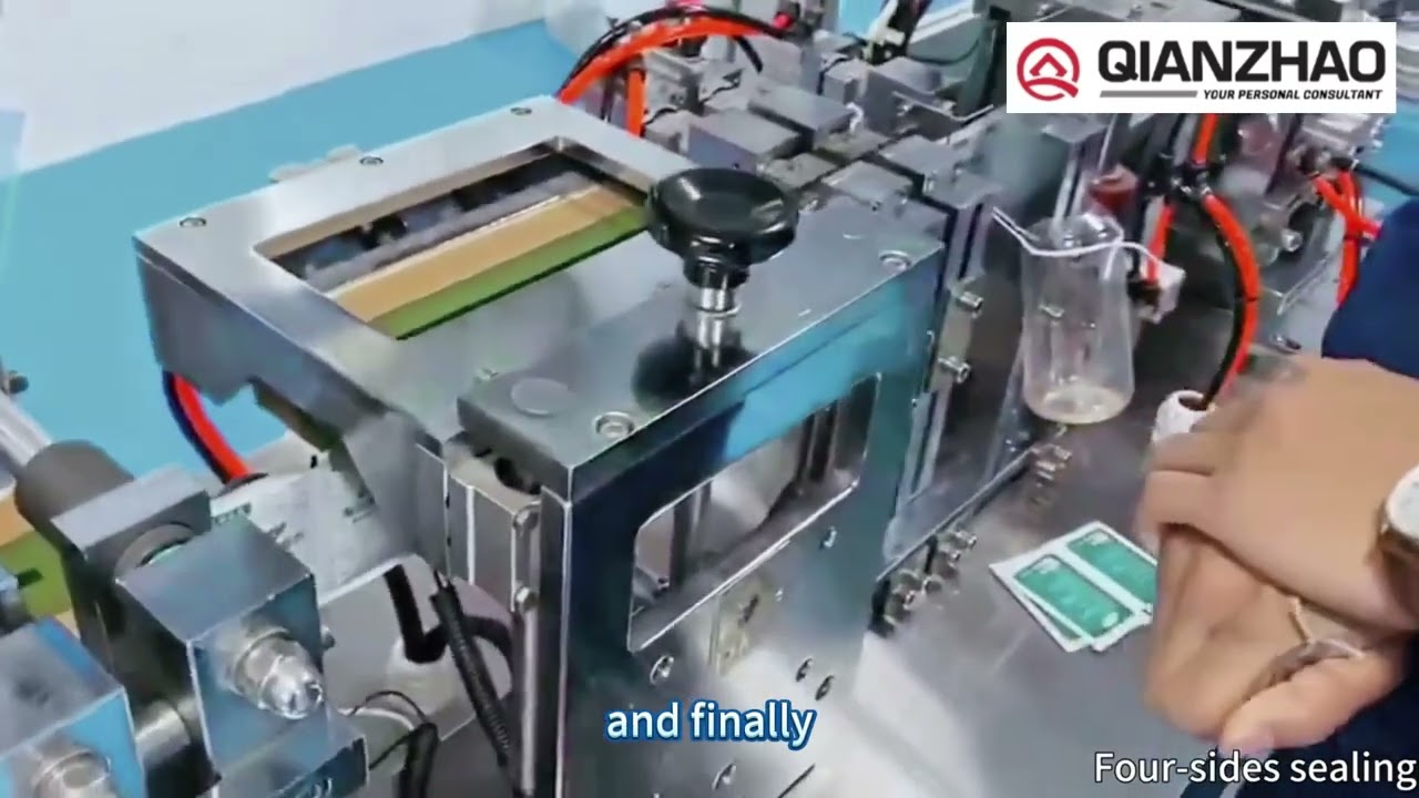 Qianzhao Four-Side Sealing Wet Wipes Packing Machine | Hot Sale | Qianzhao Machinery