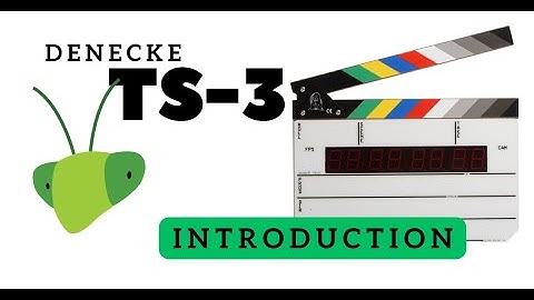 Learn more about the Denecke TS-3 Timecode Smart Slate