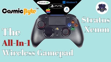 Cosmic Byte Stratos Xenon || PS4/iOS/Android || Wireless Programmable || Gamepad
