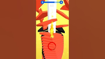 Stack Ball game level 5 #shorts #stackball