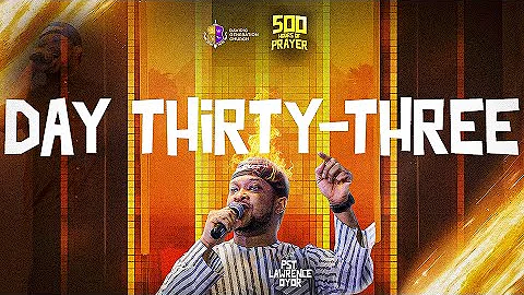 DAVIDIC GENERATION CHURCH || 500 HOURS PRAYER CHARGE || DAY 33 || 11TH DECEMBER, 2025.