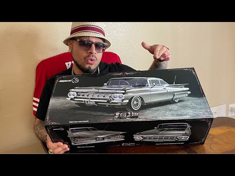 😎“UNBOXING” 1959 Impala. Fully Functional Hopping Lowrider “RC CAR”