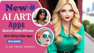 AI Art Photos Generate Apps || Deforum stable diffusion video tutorial