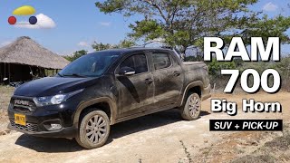 RAM 700 BIG HORN 2023 | Familiar como un SUV  útil como una PickUp  #Review