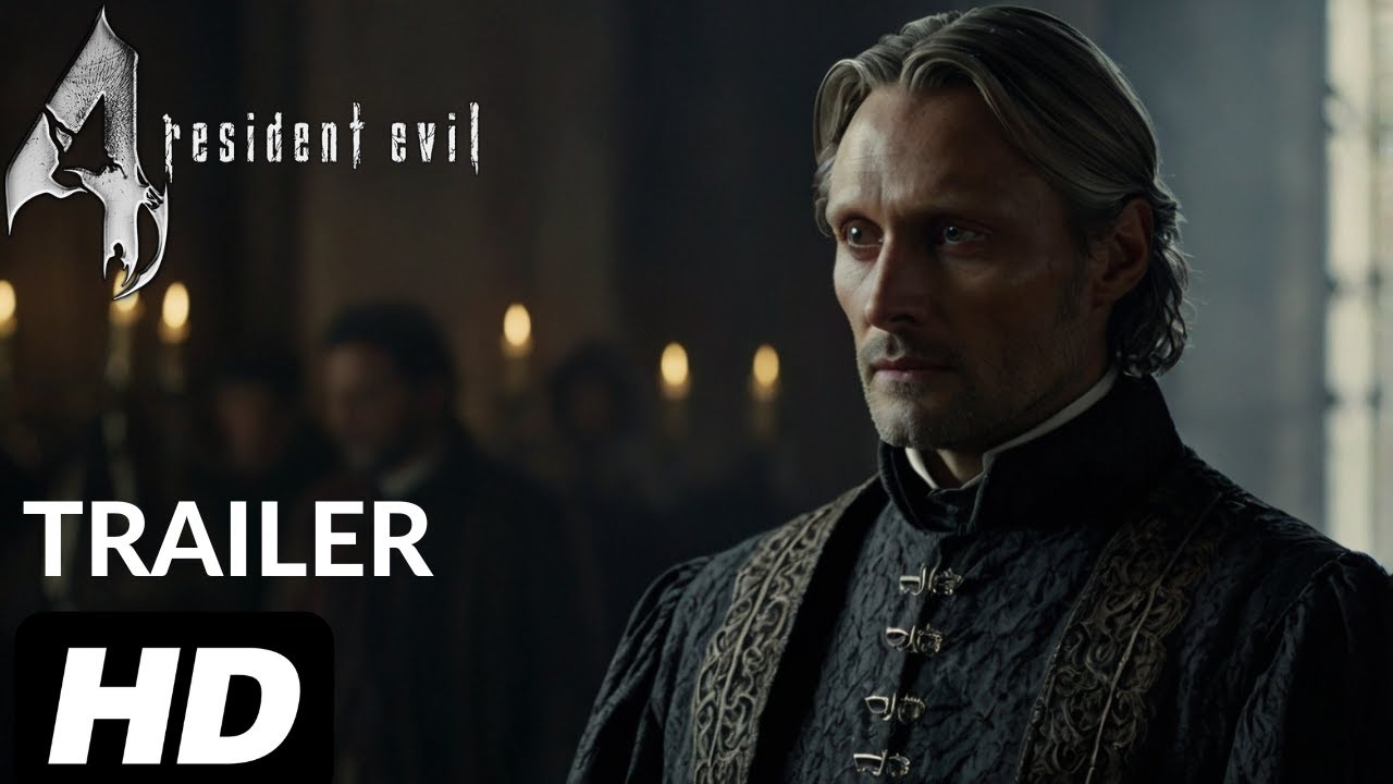 RESIDENT EVIL 4 Teaser Trailer 2026 Mads Mikkelsen Alan Ritchson 