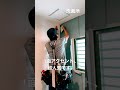 1面だけのアクセント、超人気です。#グリーン #洗面 #アクセントクロス #くすんだ緑 #モスグリーン#asmr
