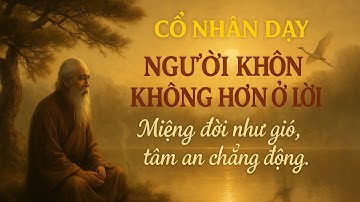 Người Khôn Không Hơn Ở Lời, Mà Tâm TĩnhTrước Miệng Đời | triếtlýsống