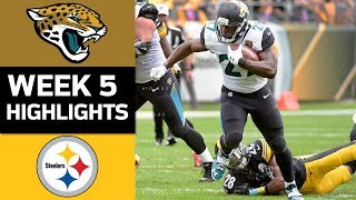 Jaguars vs. Steelers | NFL Week 5 Game Highlights