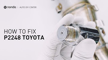 How to Fix TOYOTA P2248 Engine Code in 2 Minutes [1 DIY Method / Only $19.86]
