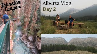 Alberta Vlog Day 2 | Johnston Canyon