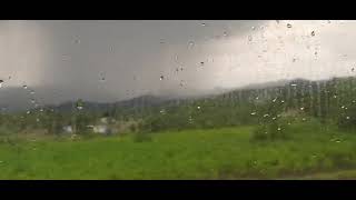 Rainy  train view 🚆 Trichy to chennai 😊 screenshot 1