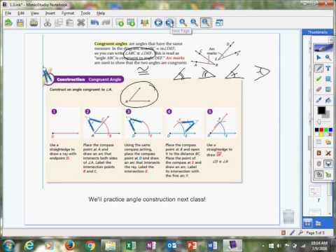 1.3 Example 3   Angle Addition Postulate