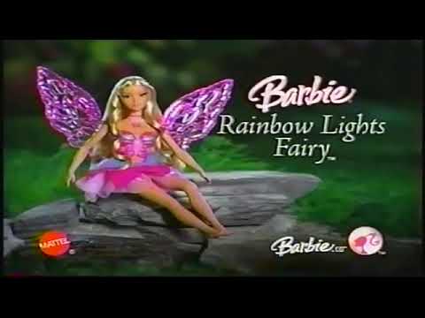 Barbie Fairytopia Magic Of The Rainbow Elina Rainbow Lights Doll Commercial 2007