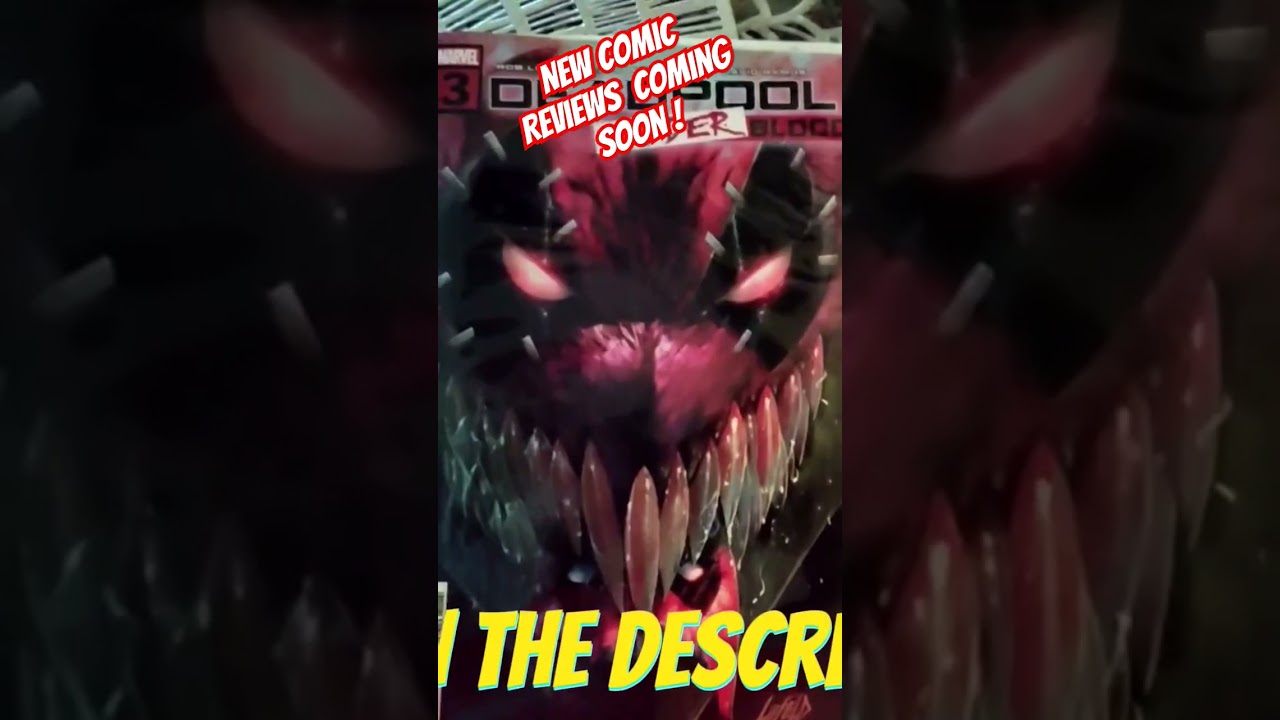 New Upcoming Video Comic Book Reviews 