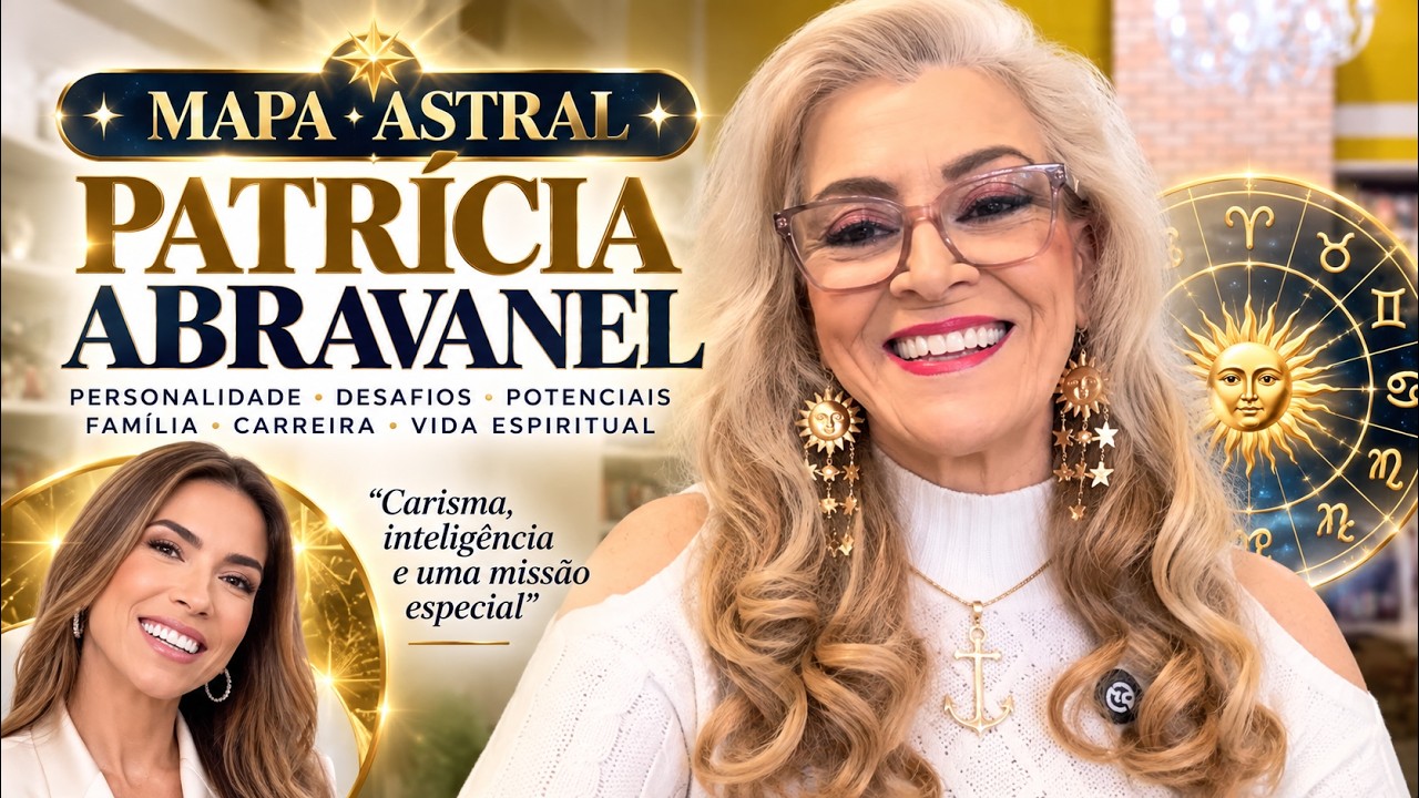 MAPA ASTRAL PATRÍCIA ABRAVANEL