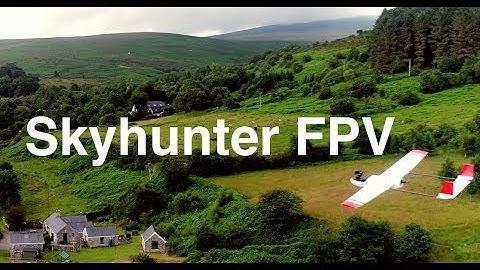 Following the Skyhunter FPV in 4K
