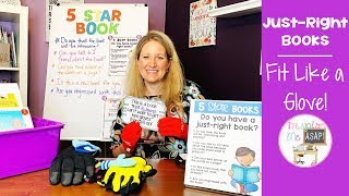 Just Right Books Lesson