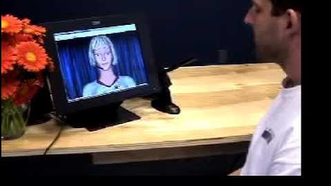 Orange Imagineering virtual receptionist kiosk