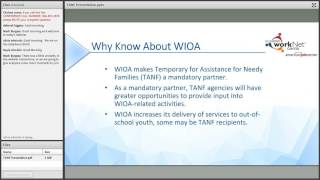 WIOA and TANF (4/4/17)