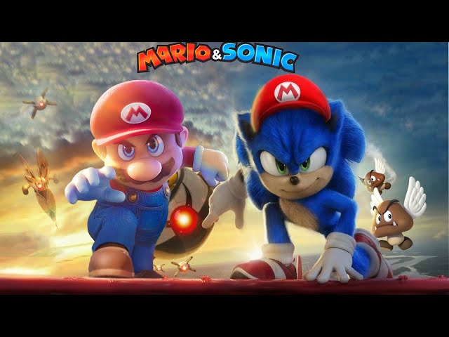 Mario vs Sonic || The Super Mario Bros Movie & Sonic The Hedgehog || Movie Trailer class=
