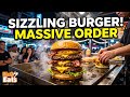 🍍 Delicious 🍔 SIZZLING Yummy BURGER at Night Market 🔴 LIVE 15626 🌠