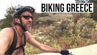 Biking &amp; Hiking to the Top of Hydra Island, Greece