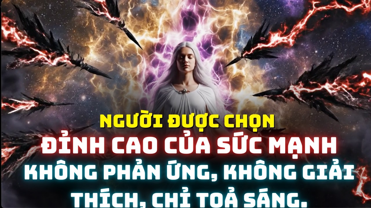 Đỉnh Cao Của Sức Mạnh: Không Phản Ứng, Không Giải Thích, Chỉ Toả Sáng. Người Được Chọn