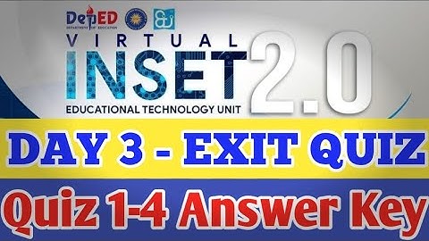 VINSET 2.0 DAY 3 ANSWER KEY
