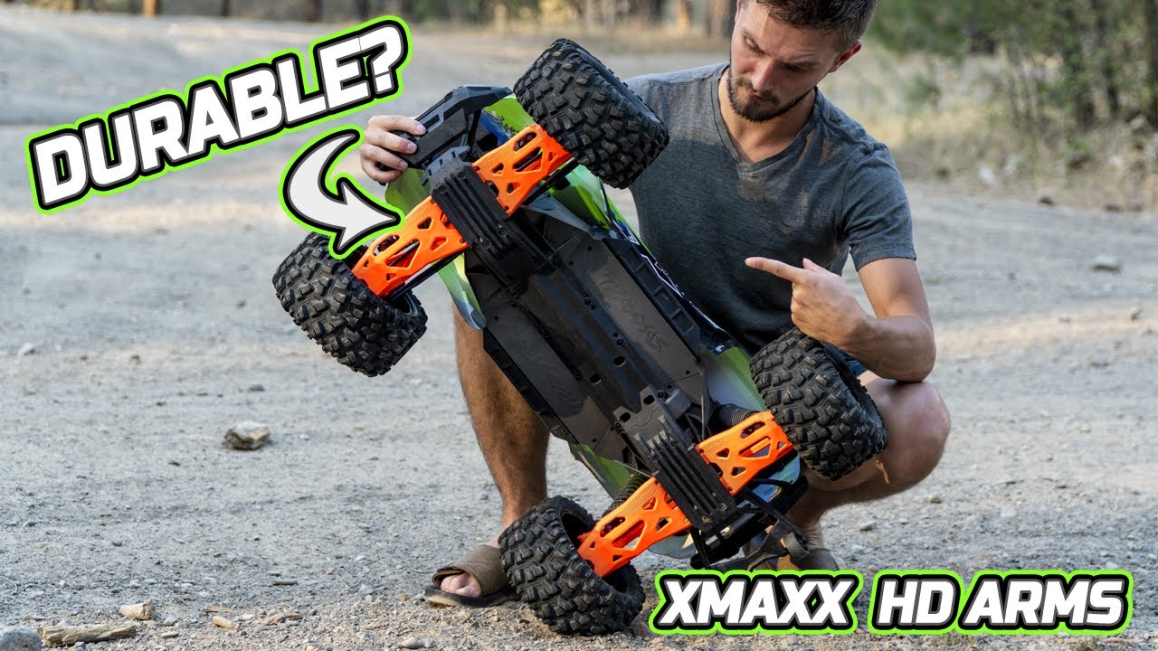 Traxxas Xmaxx 8S Heavy Duty Arms Durability Test - YouTube