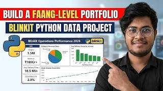 End-to-End Quick Commerce Data Analyst Portfolio Project 2026|Add This Python Project to your Resume