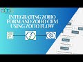 Integrating Zoho Form and Zoho CRM using Zoho Flow