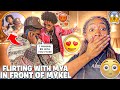 FLIRTING WITH MYA IN FRONT OF MYKEL😱“ WON’T BELIEVE WHAT HE DID😳”#Mykel #Prank #Theemyanicole
