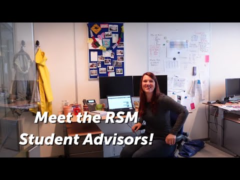 Meet the RSM student advisors!