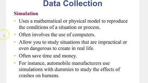Data Collection and Experimental Design