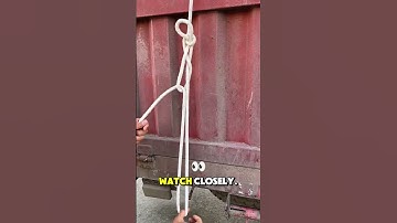 Knots That NEVER Fail #knot #technique #rope #interesting #knowledge