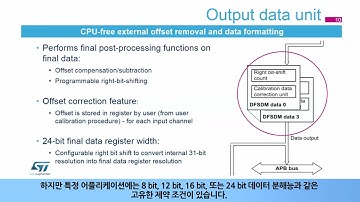 STM32L4 OLT - Digital filter for Sigma-Delta Modulators (DFSDM) [한글자막]